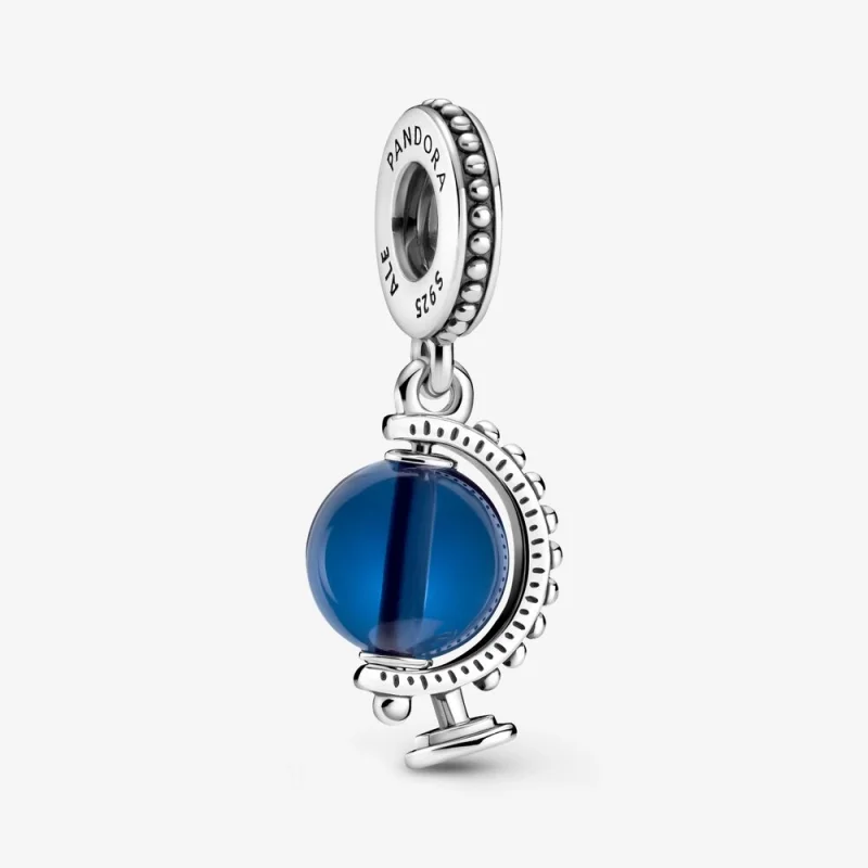 (Bild für) PANDORA Blauer Globus-Anhänger - 799430C01