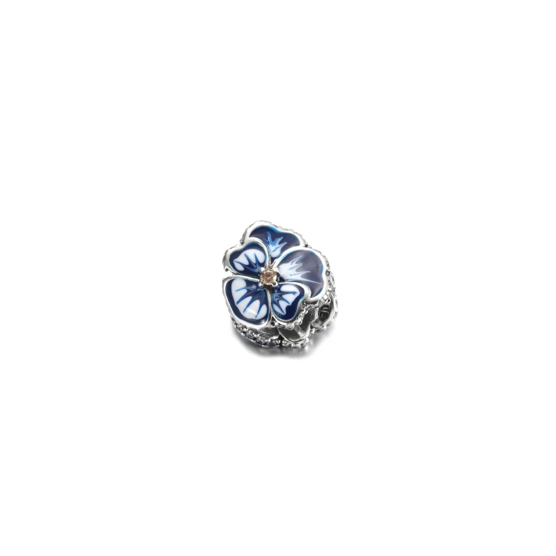 (Bild für) Pandora Blaues Stiefmütterchen - 790777C02 - Ansicht 2