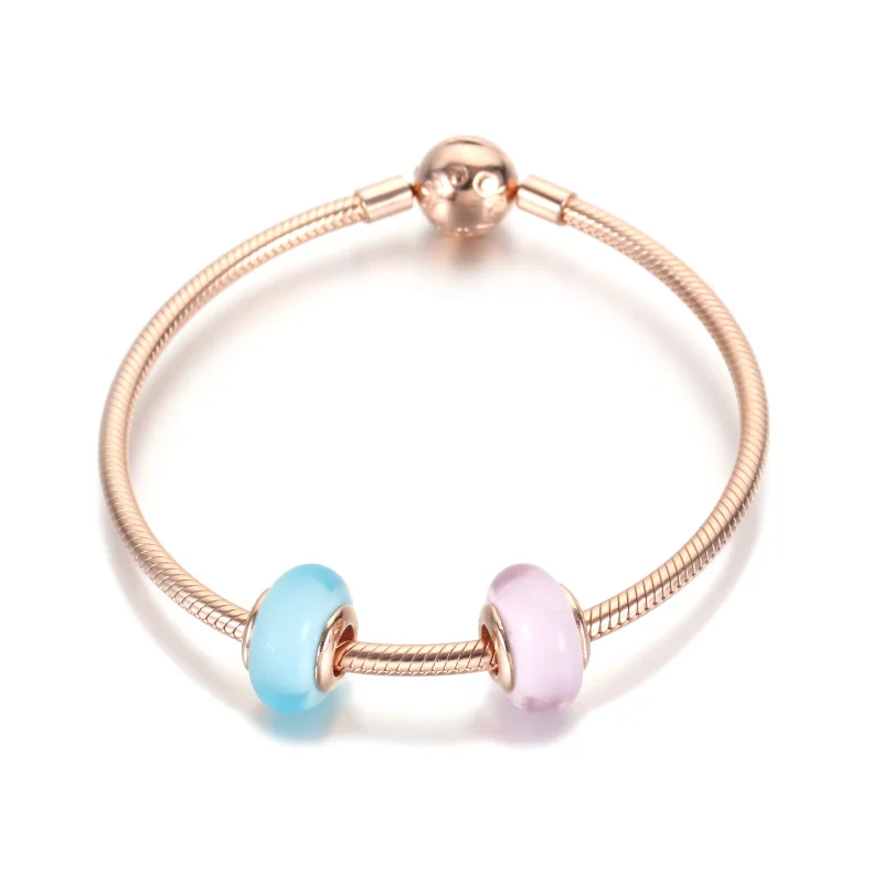(Bild für) PANDORA Charm aus mattblauem Muranoglas - 789420C00 - Ansicht 3