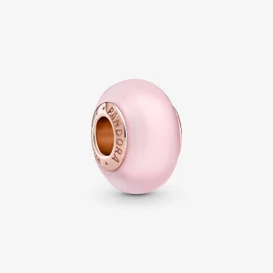 (Bild für) PANDORA Charm aus mattrosa Muranoglas - 789421C00