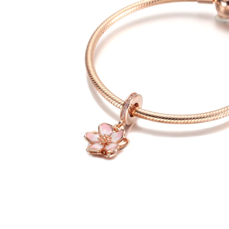(Bild für) Pandora Charm Blüte - 780667C01 - Ansicht 5