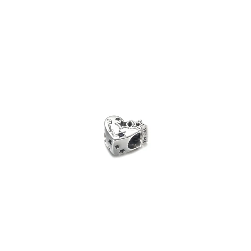 (Bild für) PANDORA Charm „Dankbares Herz und Sterne“. - 799527C01 - Ansicht 3
