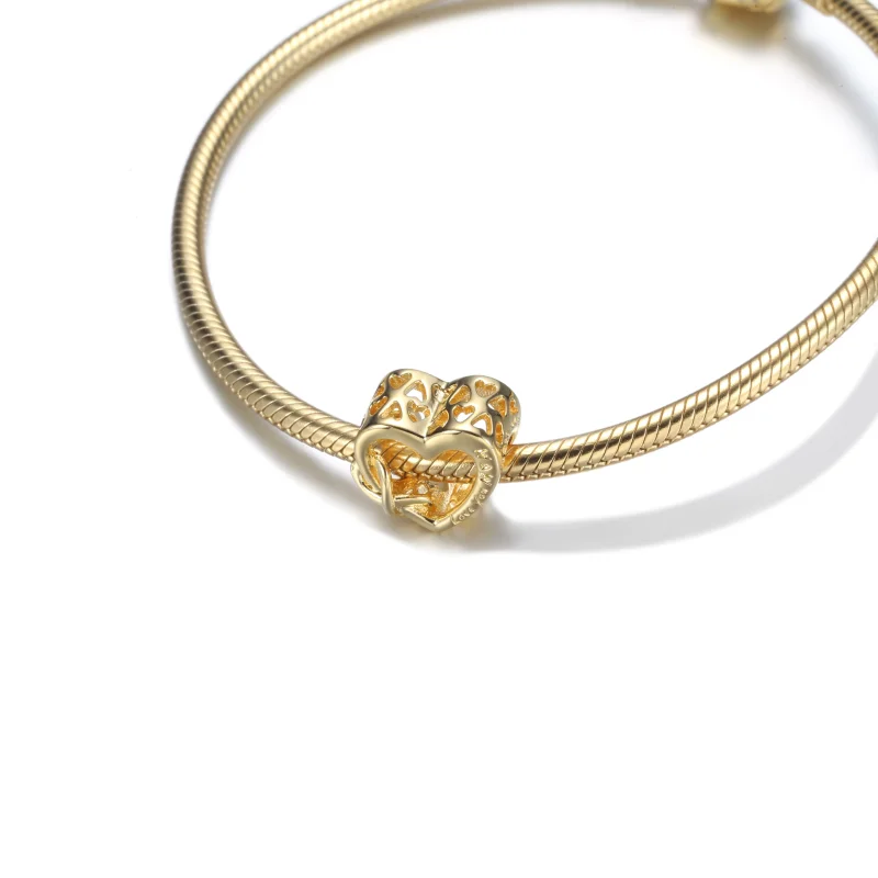 (Bild für) PANDORA-Charm „Liebe dich Mama, Unendlichkeitsherz“. - 759515C00 - Ansicht 5