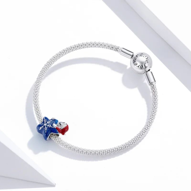 (Bild für) Pandora Charm Weihnachtsmann - BSC372 - Ansicht 3