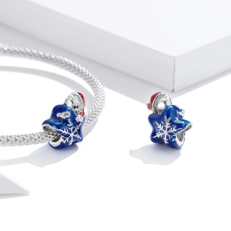 (Bild für) Pandora Charm Weihnachtsmann - BSC372 - Ansicht 4