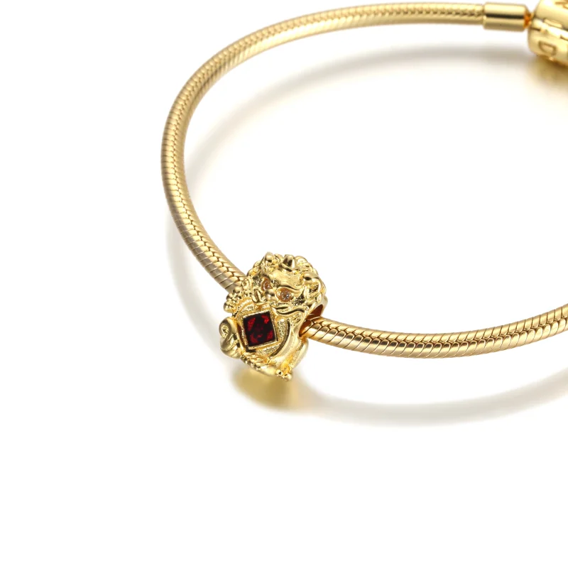(Bild für) PANDORA Chinesischer Glücks-Pixiu-Charm - 760091C01 - Ansicht 5