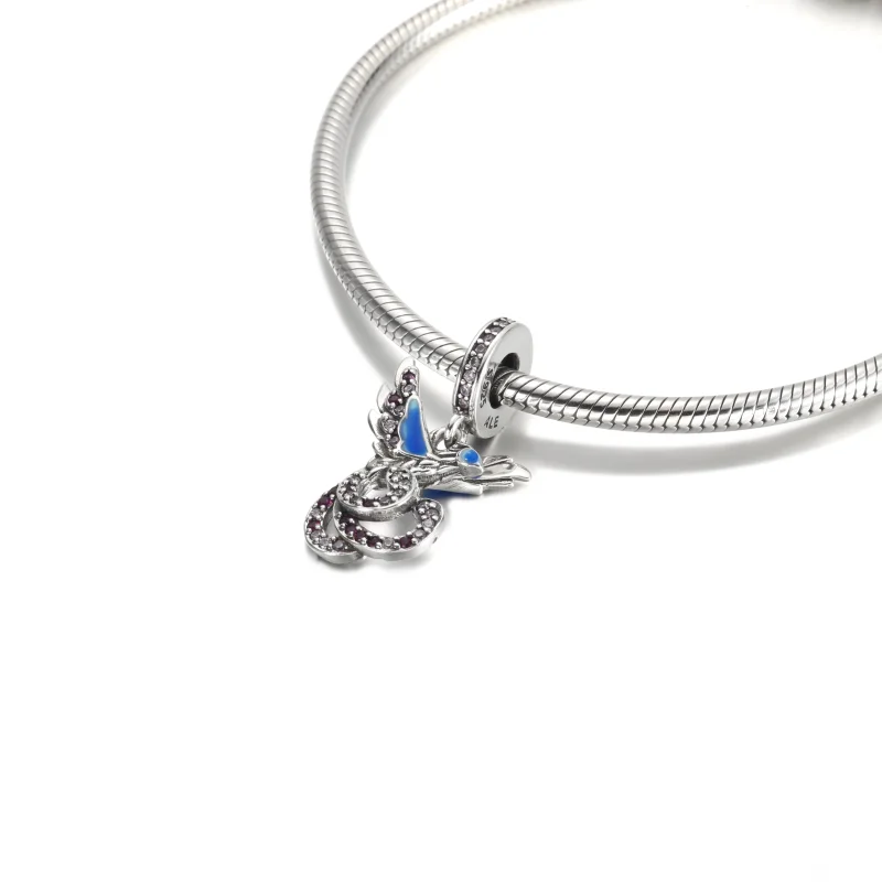 (Bild für) PANDORA Chinesischer mythischer Phönix-Anhänger - 790102C01 - Ansicht 6