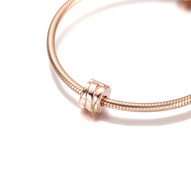 (Bild für) PANDORA Clip-Charm mit polierten Bändern - 789502C00 - Ansicht 5