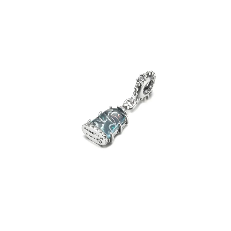 (Bild für) PANDORA Disney „Die Schöne und das Biest“ verzauberter Rosen-Anhänger - 790024C0 - Ansicht 6
