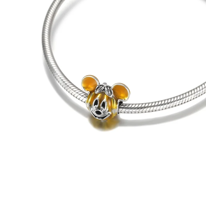 (Bild für) PANDORA Disney Mickey Mouse Kürbis-Charm - 799599C01 - Ansicht 5