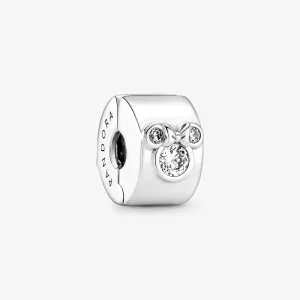 (Bild für) PANDORA Disney Mickey Mouse & Minnie Mouse Clip-Charm - 790111C01