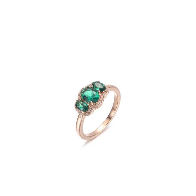 (Bild für) PANDORA Drei-Stein-Vintage-Ring - 180057C01 - Ansicht 2
