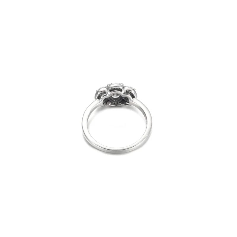 (Bild für) PANDORA Drei-Stein-Vintage-Ring - 190049C01 - Ansicht 4