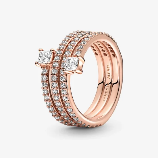 (Bild für) PANDORA Dreifachspiralring - 180051C01
