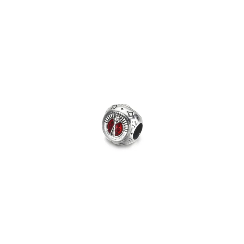 (Bild für) PANDORA Dreiseitiger Klee-, Hufeisen- und Marienkäfer-Charm - 790100C01 - Ansicht 2