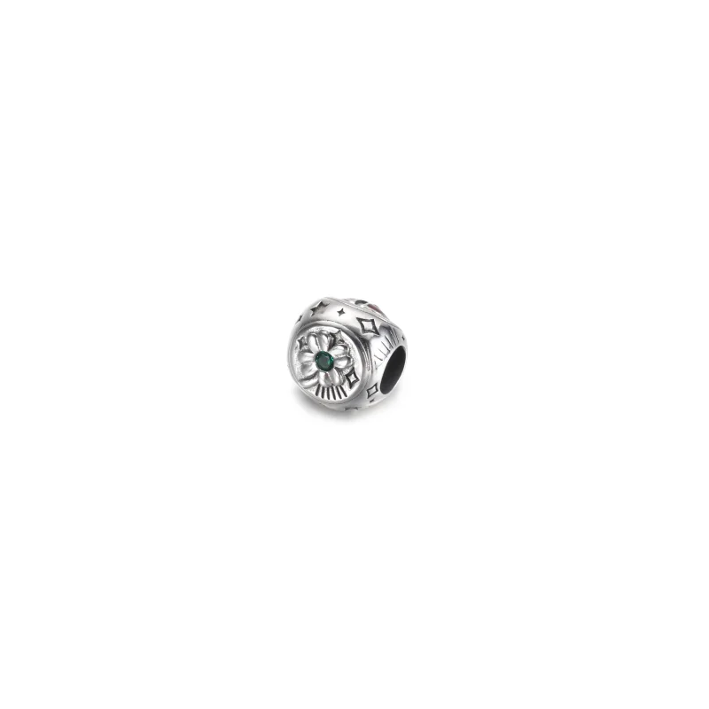 (Bild für) PANDORA Dreiseitiger Klee-, Hufeisen- und Marienkäfer-Charm - 790100C01 - Ansicht 3