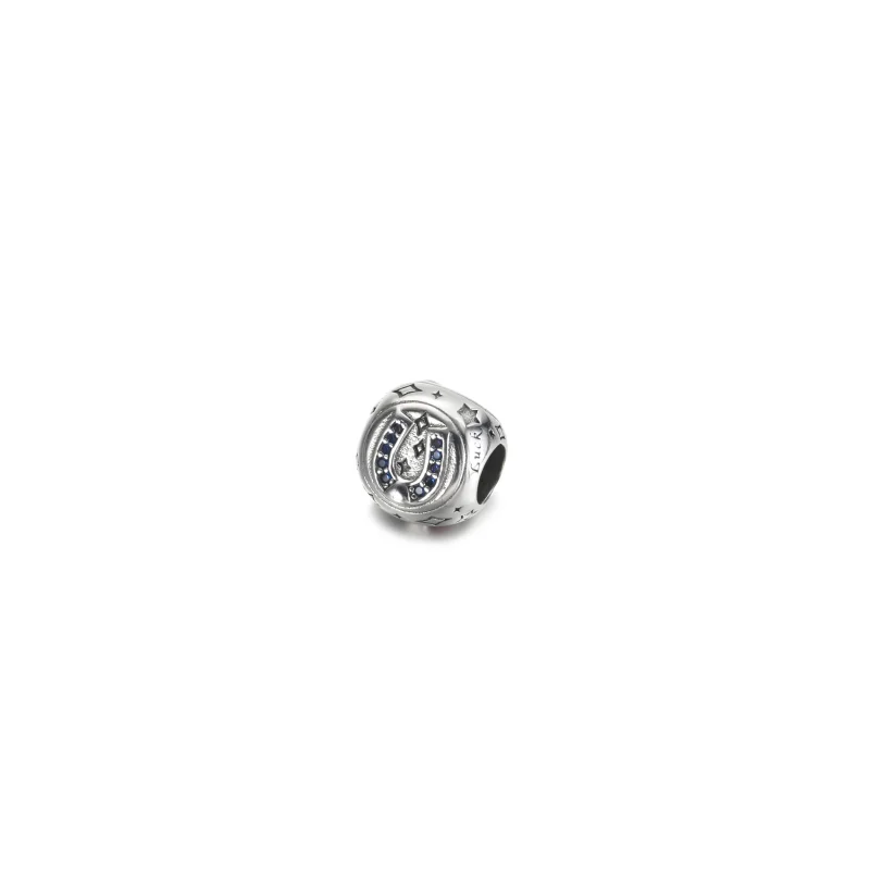 (Bild für) PANDORA Dreiseitiger Klee-, Hufeisen- und Marienkäfer-Charm - 790100C01 - Ansicht 4