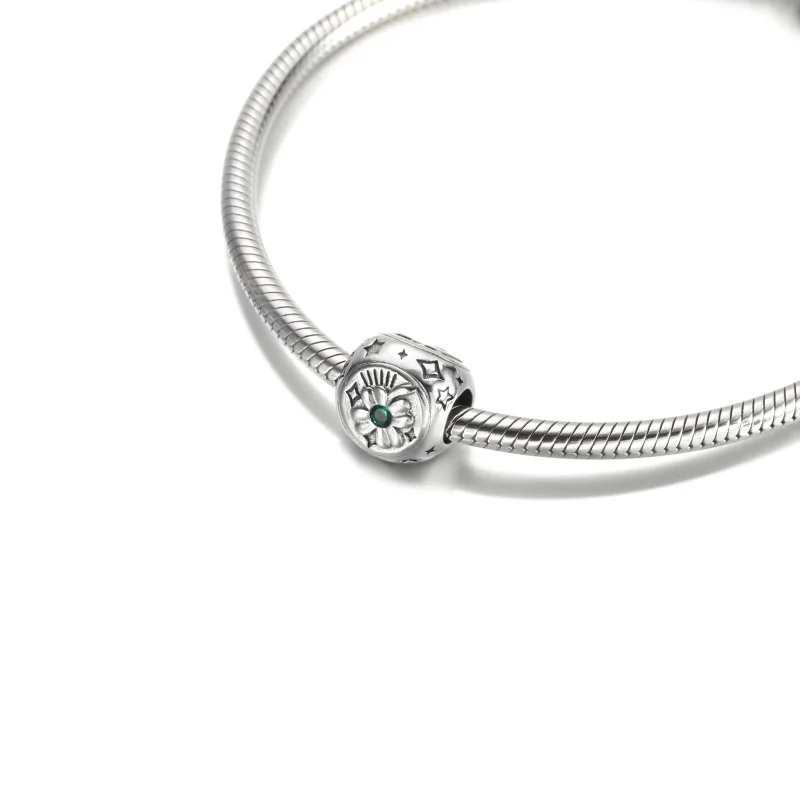 (Bild für) PANDORA Dreiseitiger Klee-, Hufeisen- und Marienkäfer-Charm - 790100C01 - Ansicht 5