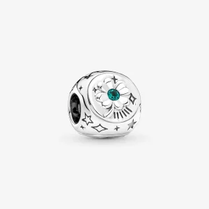 (Bild für) PANDORA Dreiseitiger Klee-, Hufeisen- und Marienkäfer-Charm - 790100C01