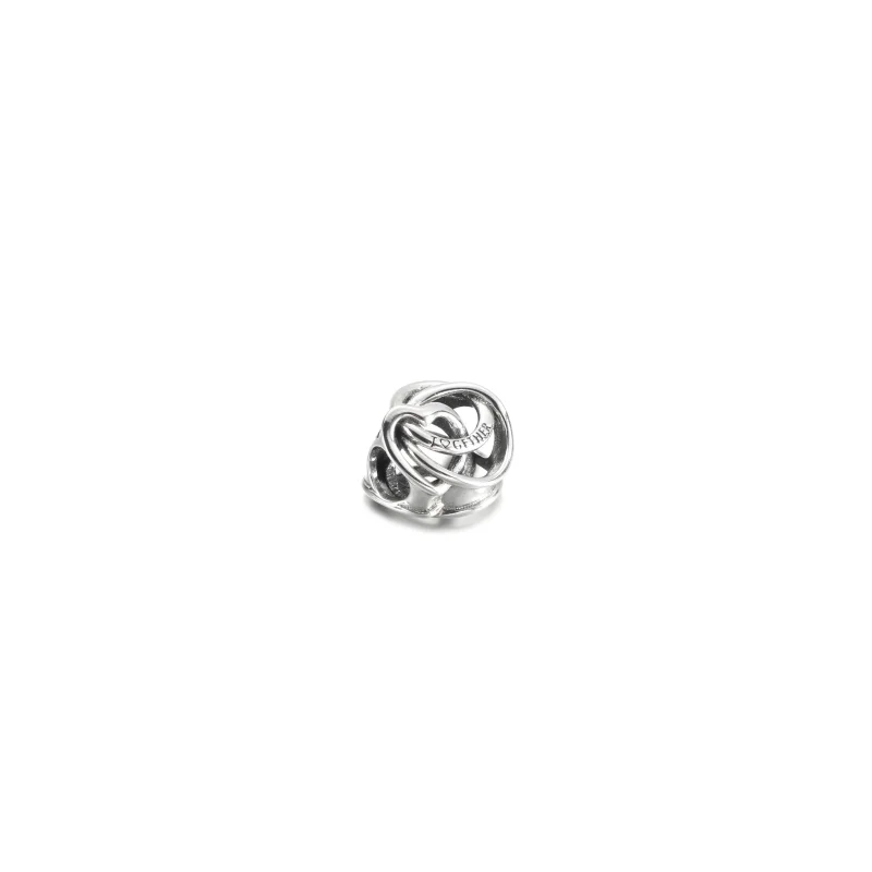 (Bild für) PANDORA Family Always Encircled Heart Charm - 791507C00 - Ansicht 3