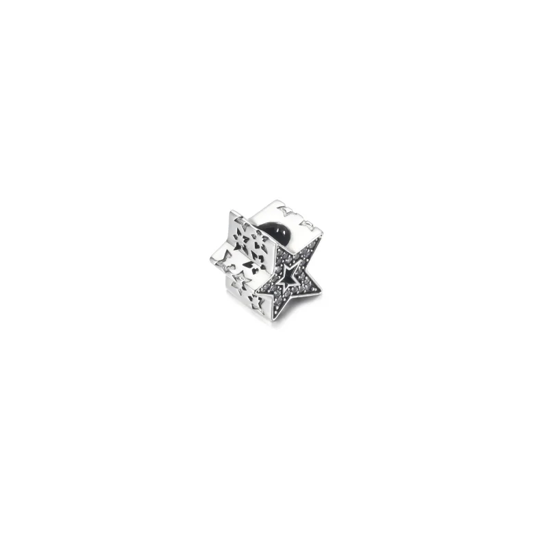(Bild für) PANDORA Funkelnder asymmetrischer Stern-Charm - 790016C01 - Ansicht 3