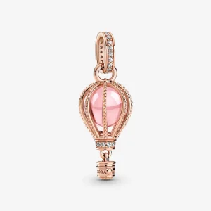 (Bild für) PANDORA funkelnder rosa Heißluftballon-Anhänger - 789434C01