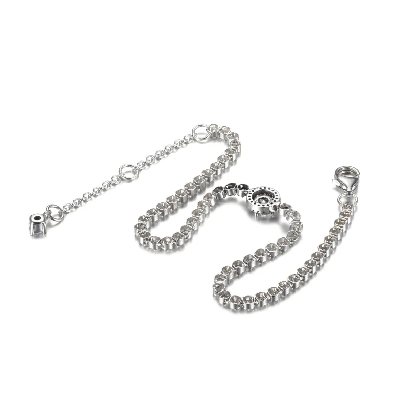(Bild für) PANDORA Funkelndes Halo-Tennisarmband - 599416C01 - Ansicht 4