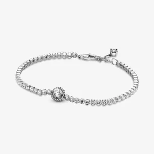 (Bild für) PANDORA Funkelndes Halo-Tennisarmband - 599416C01