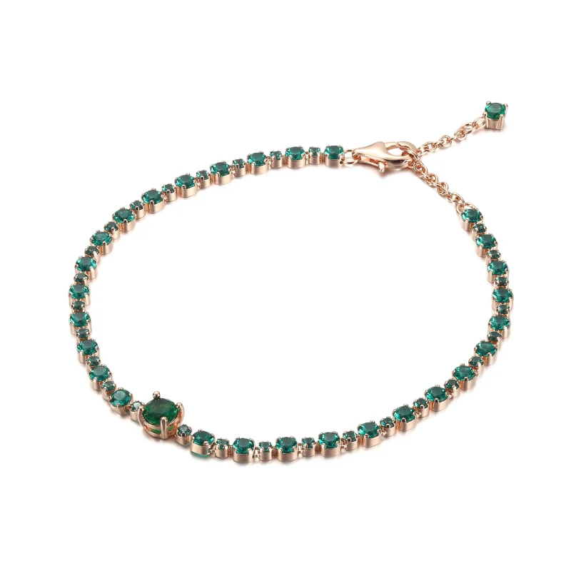 (Bild für) PANDORA Funkelndes Pavé-Tennisarmband - 580044C01 - Ansicht 2
