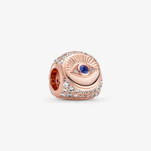 (Bild für) PANDORA Hamsa, Allsehendes Auge und Feder, dreiseitiger Anhänger - 780101C01