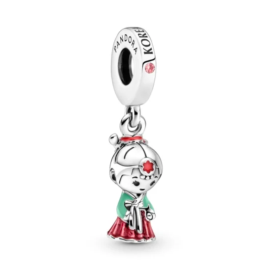 (Bild für) PANDORA Koreanischer Puppen-Hanbok-Anhänger - 799499C01
