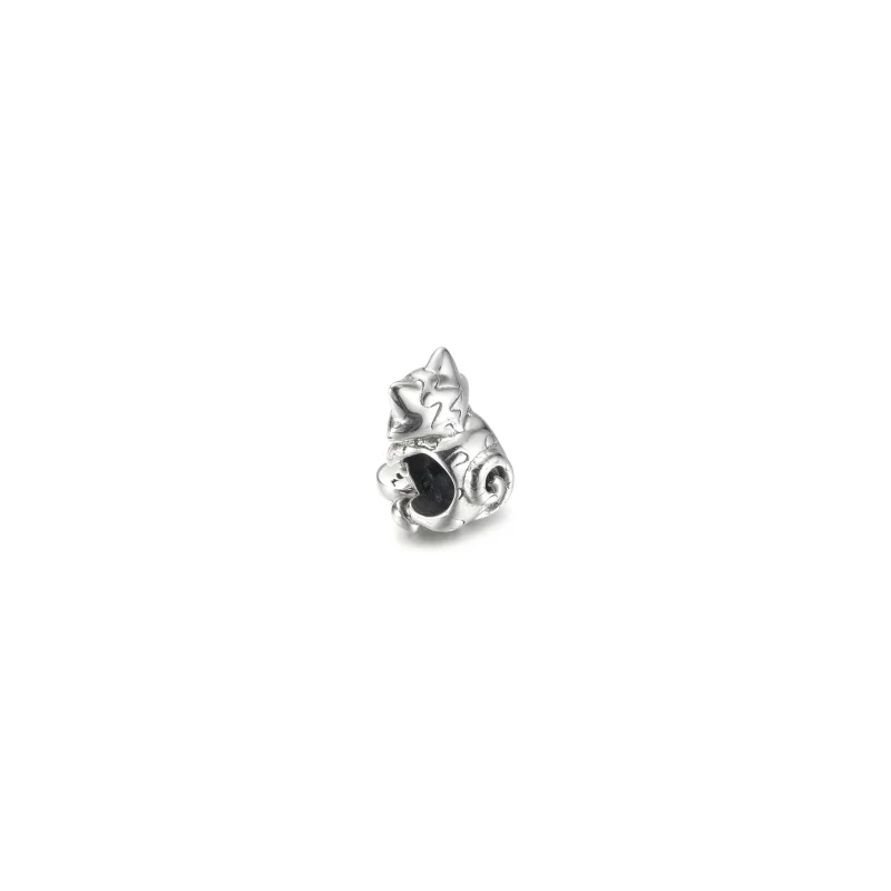 (Bild für) PANDORA Kätzchen & Garnknäuel Charm - 799535C00 - Ansicht 3