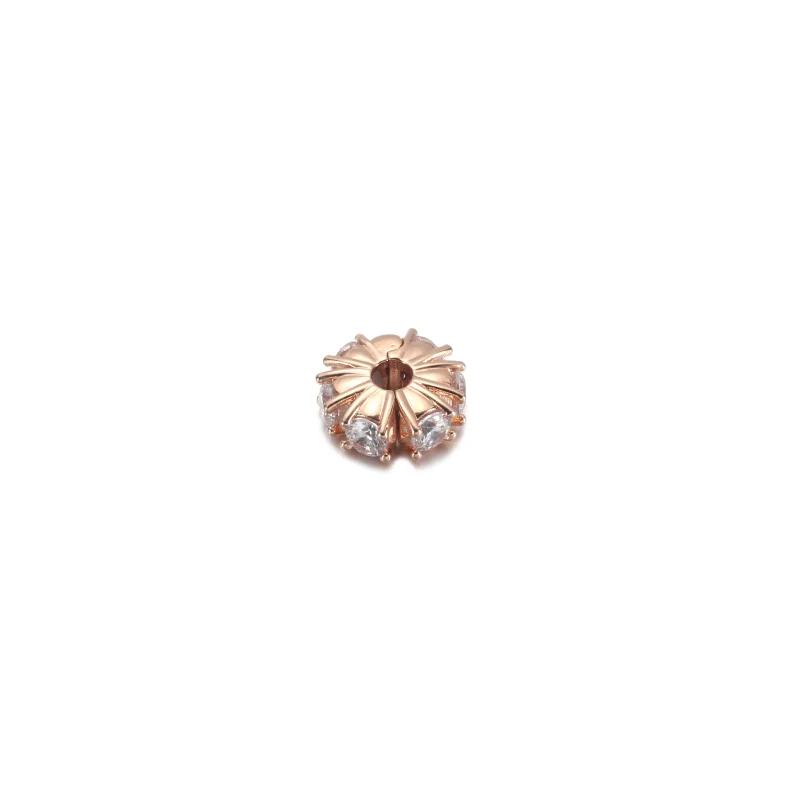 (Bild für) PANDORA langer glitzernder Clip-Charm mit Zinken - 780046C01 - Ansicht 3