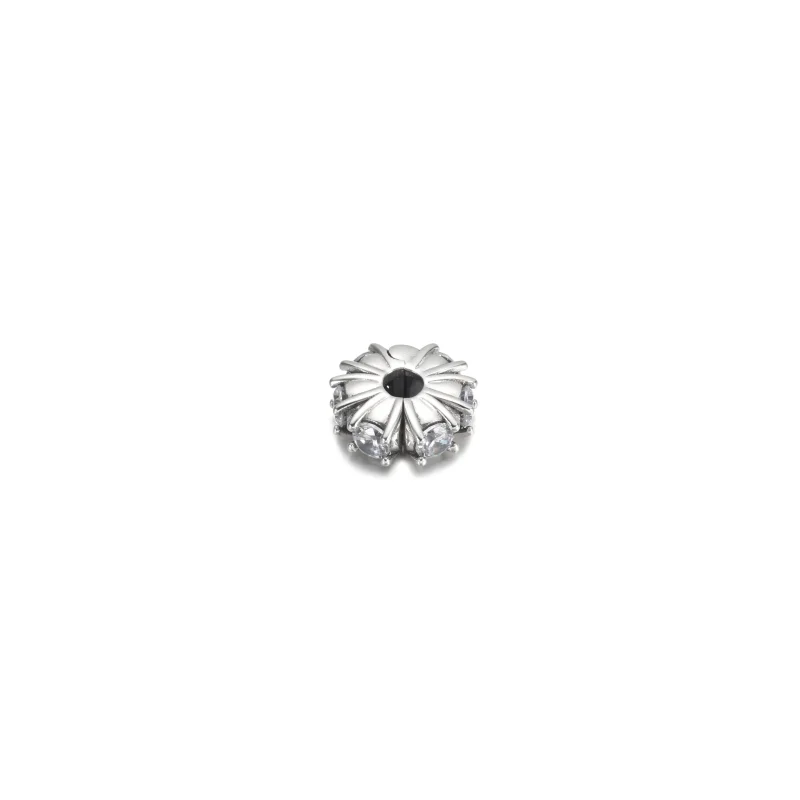 (Bild für) PANDORA langer glitzernder Clip-Charm mit Zinken - 790046C01 - Ansicht 3
