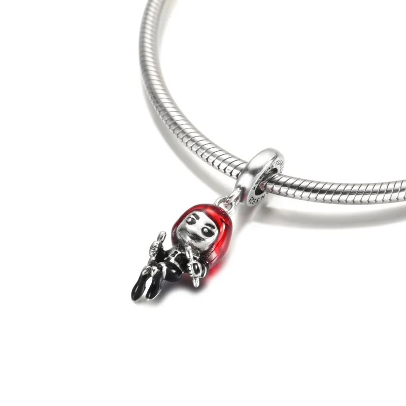 (Bild für) PANDORA Marvel The Avengers Black Widow Charm-Anhänger - 790785C01 - Ansicht 4