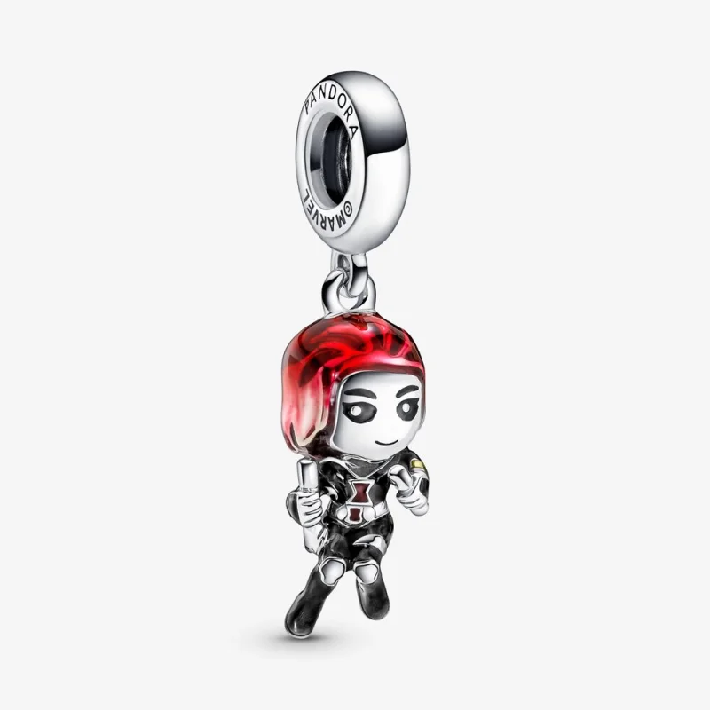 (Bild für) PANDORA Marvel The Avengers Black Widow Charm-Anhänger - 790785C01