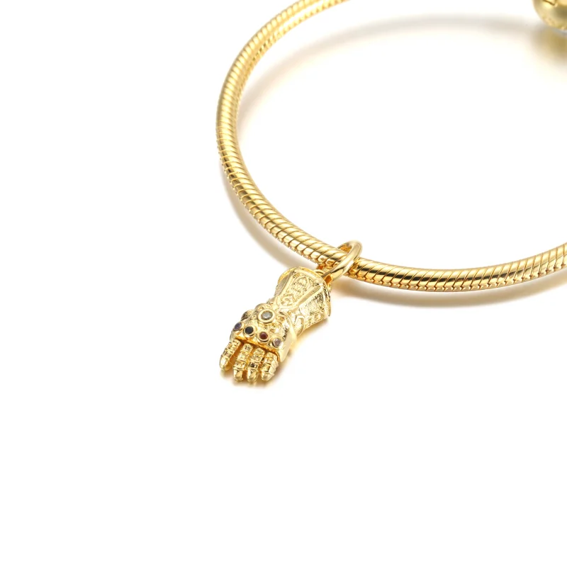 (Bild für) PANDORA Marvel The Avengers Infinity Gauntlet Charm-Anhänger - 760661C01 - Ansicht 5