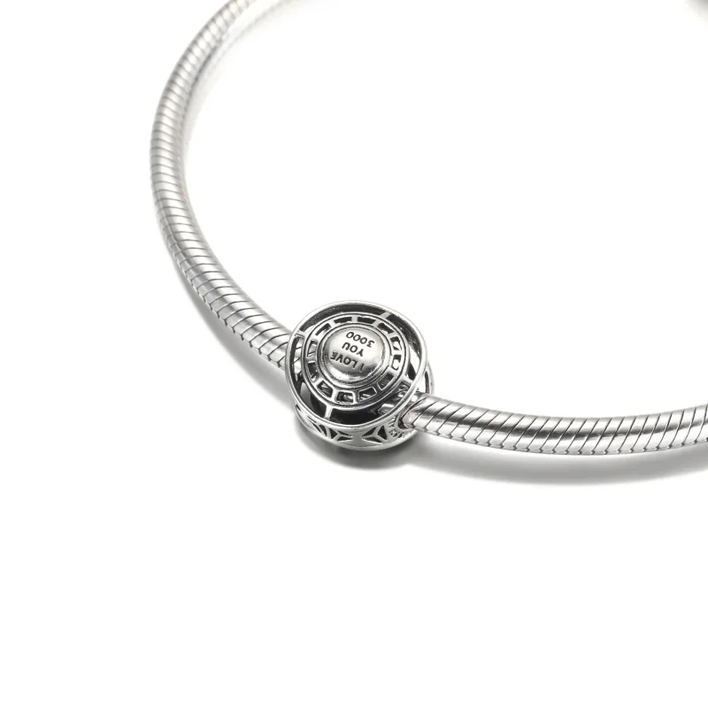 (Bild für) PANDORA Marvel The Avengers Iron Man Arc Reactor Charm - 790788C01 - Ansicht 4