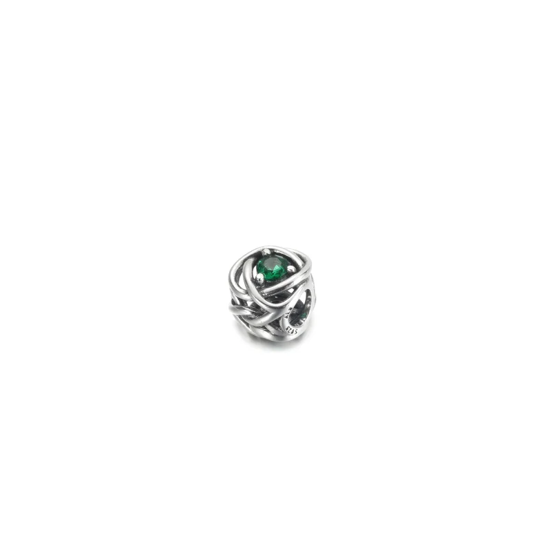 (Bild für) PANDORA May Green Eternity Circle Charm - 790065C08 - Ansicht 2