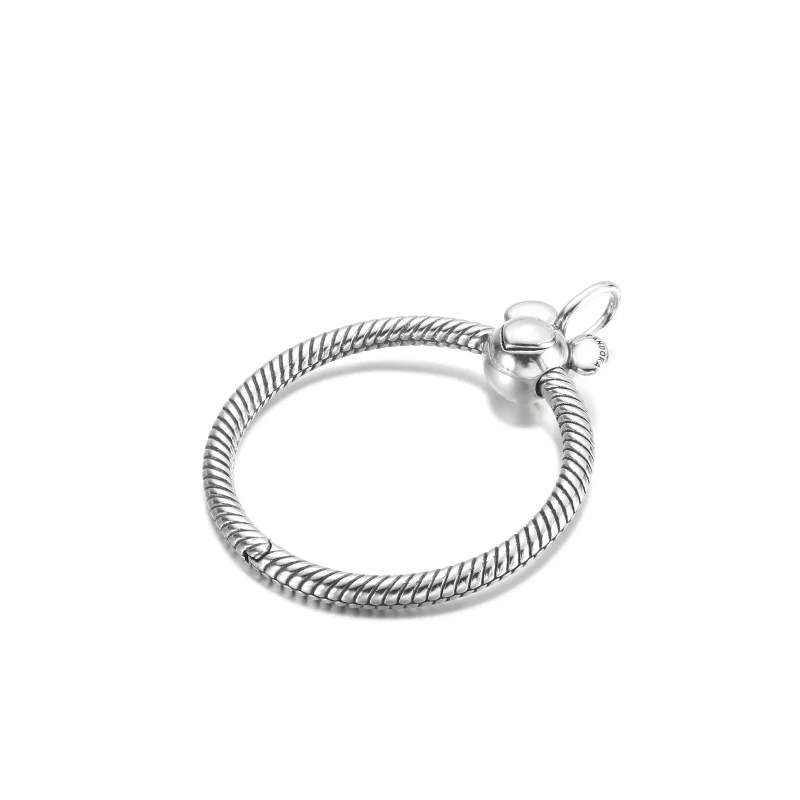 (Bild für) PANDORA Mittelgroßer Disney Mickey Mouse O-Anhänger - 390076C01 - Ansicht 2