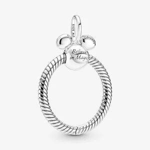 (Bild für) PANDORA Mittelgroßer Disney Mickey Mouse O-Anhänger - 390076C01