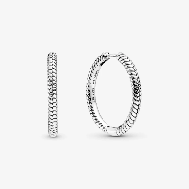 (Bild für) Pandora Moments Charm-Creolen - 299532C00