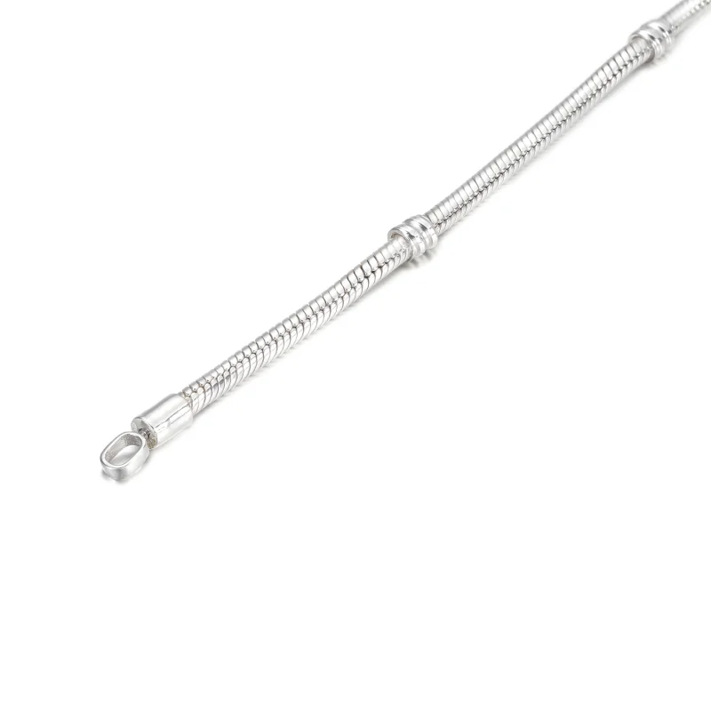 (Bild für) Pandora Moments Schlangenkettenarmband mit Herzverschluss - 599539C00 - Ansicht 5