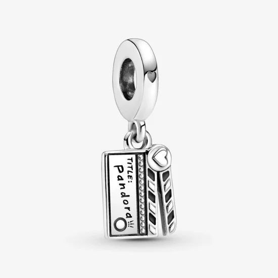 (Bild für) PANDORA Movie Clapperboard Charm-Anhänger - 799423C01