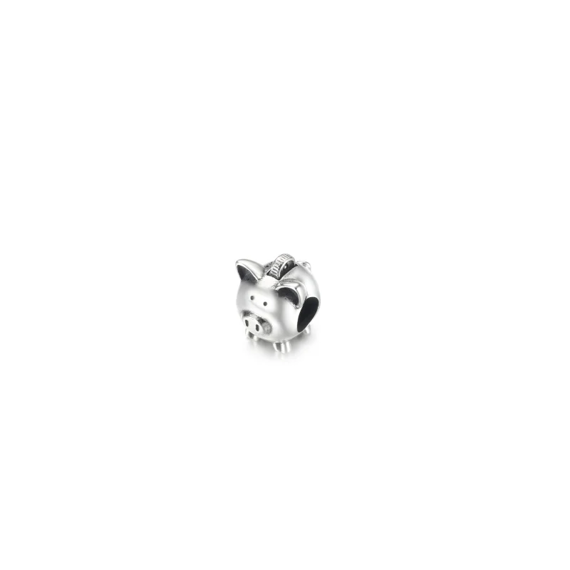 (Bild für) PANDORA Niedlicher Sparschwein-Charm - 799549C00 - Ansicht 2