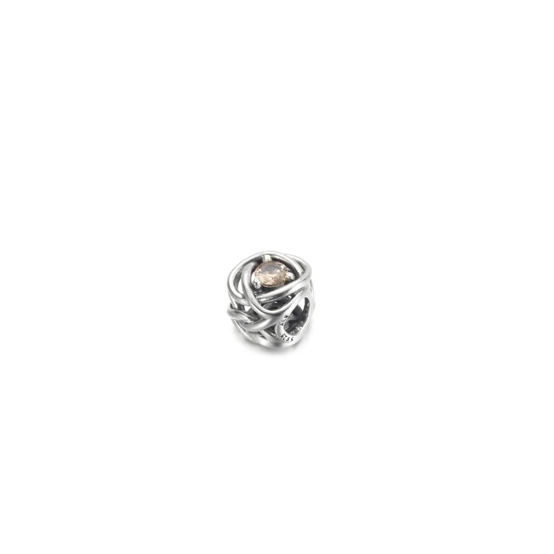 (Bild für) PANDORA November Honey Eternity Circle Charm - 790065C04 - Ansicht 2