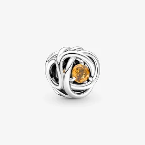 (Bild für) PANDORA November Honey Eternity Circle Charm - 790065C04
