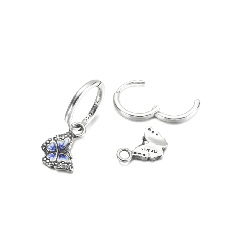 (Bild für) Pandora Ohrringe Blau - 290778C01 - Ansicht 4