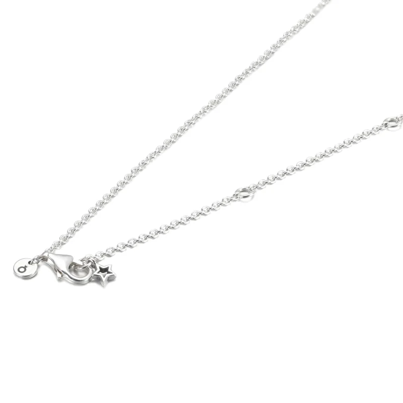 (Bild für) PANDORA Pavé Asymmetrische Stern-Collier-Halskette - 390020C01 - Ansicht 4