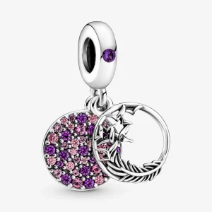 (Bild für) PANDORA Pavé-Feder-Anhänger - 799561C01